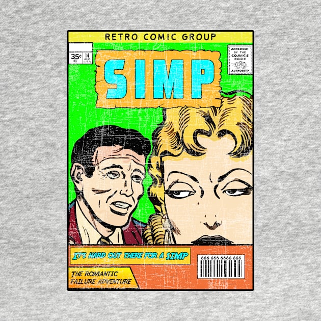 SIMP 50s COMIC by theanomalius_merch